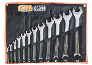 Corona Klucze Płasko-oczkowe 12szt 6-32mm C6344