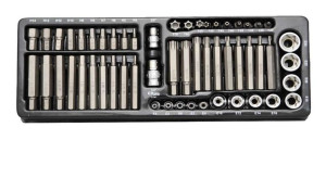 Zestaw Bity Torx Hex Nasadki 55 Ele. Corona C1207