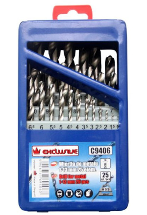 Corona Wiertła Do Metalu Komplet 1-13mm 25el C9406
