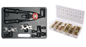Ręczna Nitownica Yt-3612 +150szt Nitonakrętek Yato