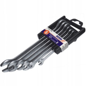 Zestaw Kluczy Klucze Płaskie 6-22mm 8szt Dedra 409