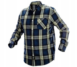 Neo Koszula Flanelowa Robocza 81-541 Krata Roz. M