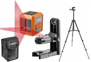 Neo 75-100 Poziomica Laser Krzyżowy + Statyw +etui