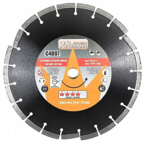 Tarcza diamentowa do asfaltu 300x25,4/20 Cor C4897