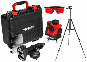 Pro Lk-360.3d Laser Płaszczyznowy Krzyżowy 3d 360