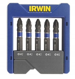 Irwin Grot Końcówka Bit Udarowy Zestaw Pz2 (5szt.)