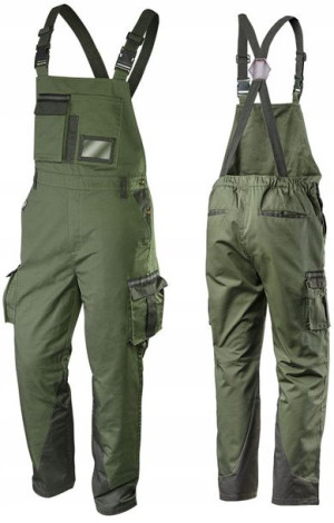 NEO SPODNIE ROBOCZE ogrodniczki CAMO r. XXL 81-242