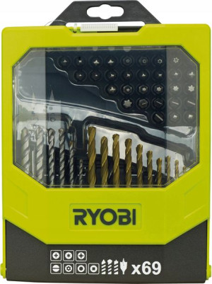 Ryobi Rak69mix Zestaw Wierteł I Bitów 69 Szt