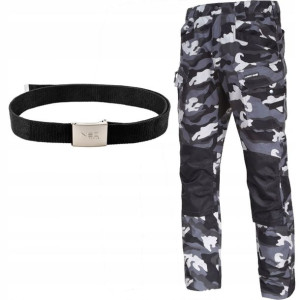 SPODNIE BOJÓWKI MORO slim fit Lahti Pro L +PASEK