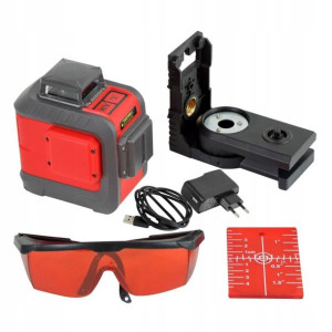 LASER krzyżowy PROLINE 2wiązki skos 3D 360 PION