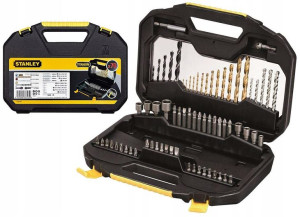 Stanley Sta7184 Zestaw Bity Wiertła 70el Nasadki
