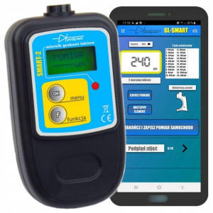 MIERNIK TESTER grubości lakieru GL-SMART-2 ANDROID