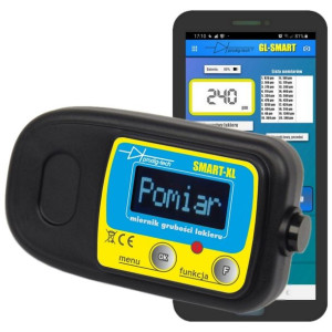 MIERNIK tester grubości lakieru GL-SMART-XL