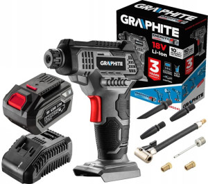 Kompresor Akumulatorowy Graphite 58g041 18v +6ah