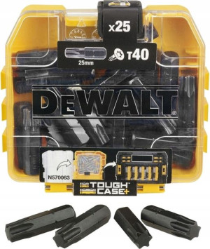 Dewalt Bit Bity Końcówka Grot 25szt T40 Tx40 25szt
