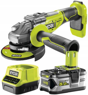 Ryobi R18ag7 Szlifierka Kątowa Bezszczotkowa + 5ah