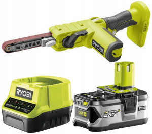 Ryobi Szlifierka Taśmowa Pilnik Taśmowy R18pf +4ah