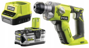 Ryobi R18sds Młotowiertarka Udarowa Sds+ 18v + 5ah