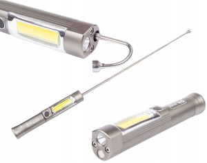 Lampa Warsztatowa Latarka 5w+1led Chwytak Richmann
