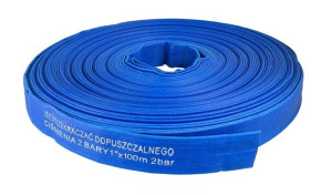 Wąż Gumowy 1'' 100m Wody Pcv Pompa Strażacki Geko