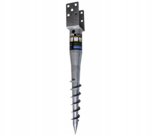 Świder Tuleja Ziemna 68x690mm Podstawa Słupa Kotwa