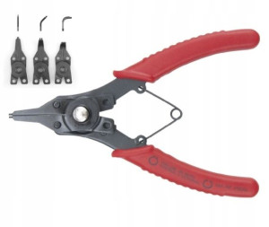 Szczypce Segera 160mm Kpl. 4 Końcówki Yt-2130 Yato
