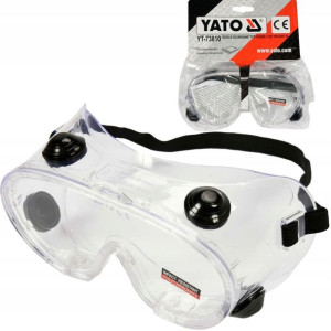 Yato Okulary Ochronne Gogle 4 Zawory Wentylujące