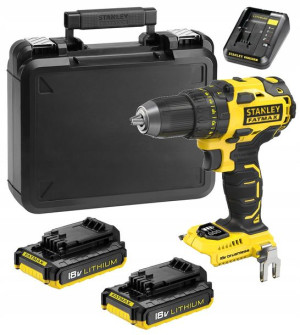 Stanley Fmc607d2 Wkrętarka Bezszczotkowa 18v 2x2ah