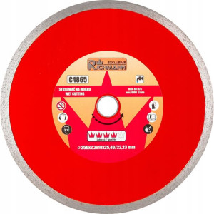 Tarcza diamentowa cienka pełna 250mm Corona C4865