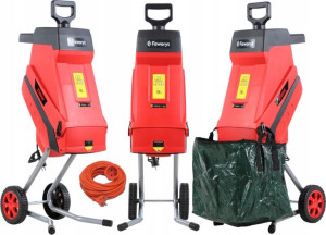 Rębak Rozdrabniacz Gałęzi Tarczowy 2500w 45mm +p