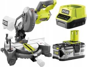 PIŁA PILARKA ukośnica aku RYOBI EMS190DCL 18V +4Ah