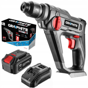 Młotowiertarka Młot 4.0ah Aku 18v Graphite 58g009
