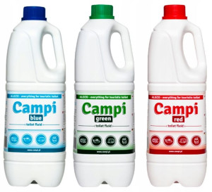 Zestaw Płynów Do Toalet Turystycznych Campi 3x2l