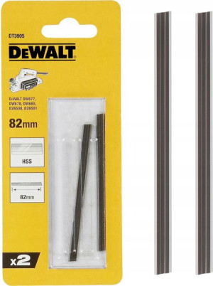 Noże Ostrza Do Struga Hss 82mm Dewalt Dt3905