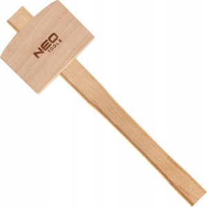 Neo 25-077 Młotek Drewniany 380g Długość 350 Mm