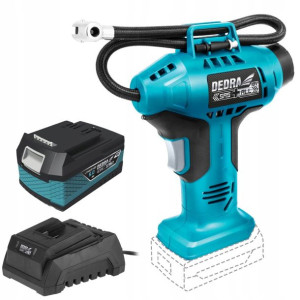 Dedra Kompresor Akumulatorowy Pistoletowy 18v +5ah