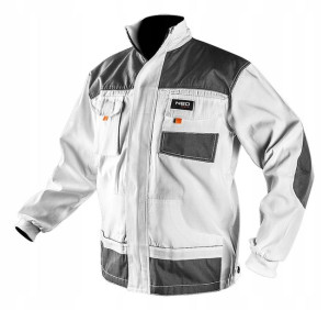 NEO 81-110 BLUZA ROBOCZA kurtka HD+ biała XL/56