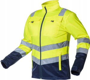 Neo Bluza Polar Kurtka Robocza Ostrzegawcza R. M