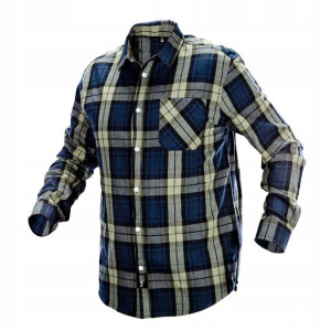 Neo Koszula Flanelowa Robocza 81-541 Krata Roz. M