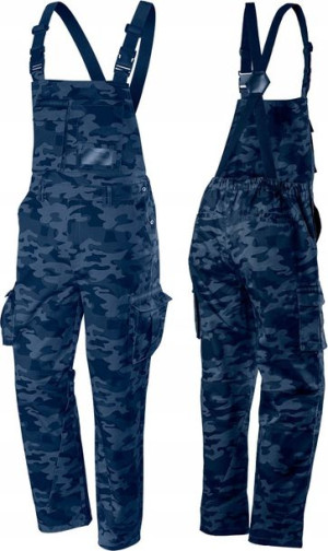 Neo Spodnie 81-243 Ogrodniczki Robocze Navy Xxl