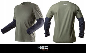T-shirt 81-616 Neo Koszulka Robocza Długa M Camo