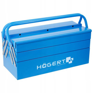 Hogert Ht7g077 Skrzynka Narzędziowa Metalowa 18''
