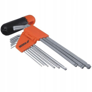 Dedra 0653c Klucze Imbusowe Z Kulką 1/16"-3/8