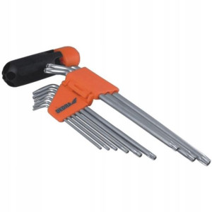 Zestaw Kluczy Hex Ampule Imbusowe Dedra 0654 9szt