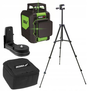 Laser Krzyżowy Multilaser 2d Dedra Zielony 360°+st