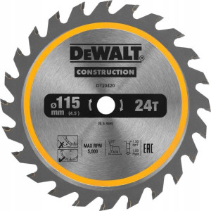 Piła Tarczowa Dewalt Dt20420 115x24x9,5 Mm Dcs571