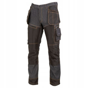 LAHTI PRO SPODNIE ROBOCZE jeans DO PASA L czarne