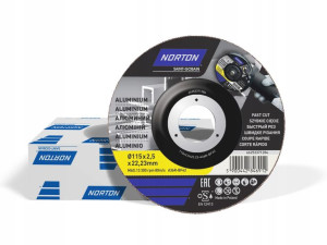 NORTON Tarcza do cięcia aluminium 115x2,5 25szt