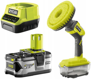 Szczotka Obrotowa Myjąca 18v Ryobi One+ R18cps 4ah