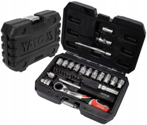 Yato Zestaw Kluczy Przelotowych Spline 1/4'' 29cz
